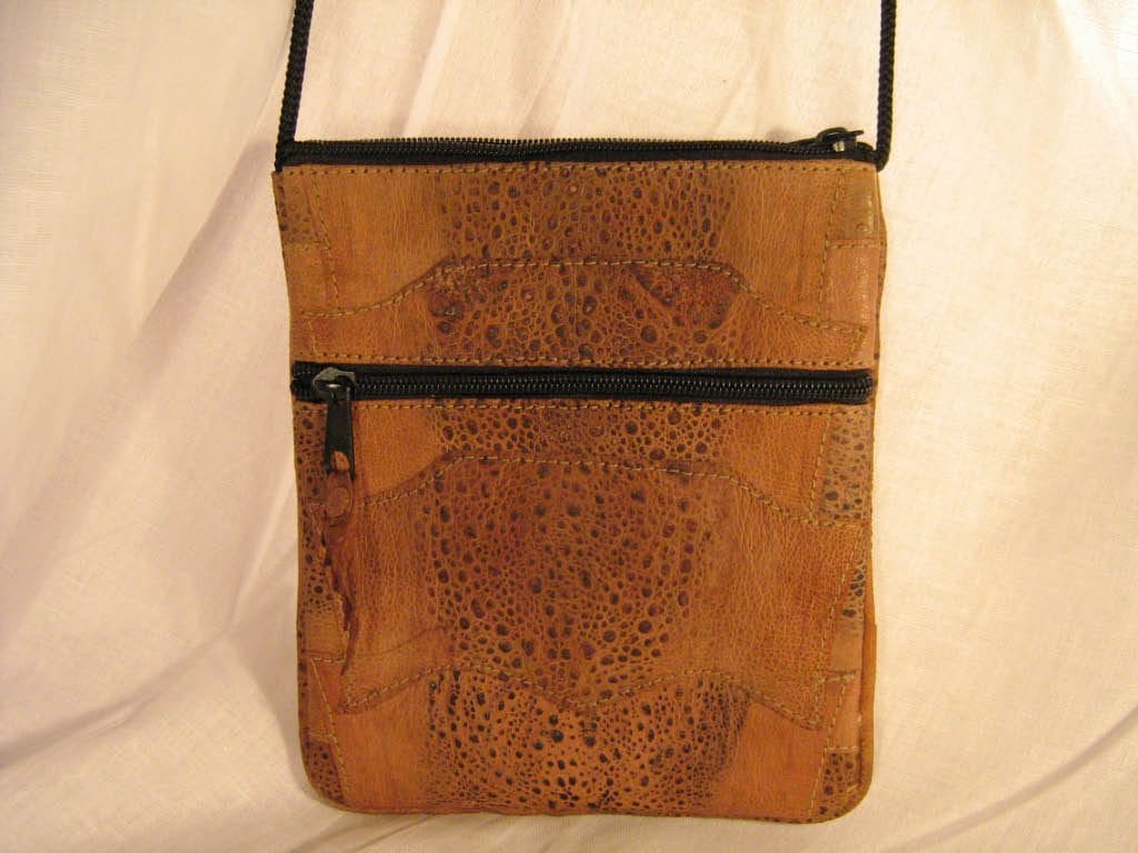 Cane Toad Shoulder Bag - Rectangular, no toad head